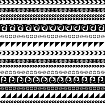 Seamless ethnic ornament for your design