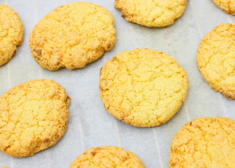 cookies au chocolat blanc ,fait maison
