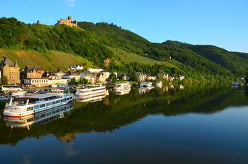 Fototapeta na wymiar Bernkastel-Kues view (Nadrenia-Palatynat)
