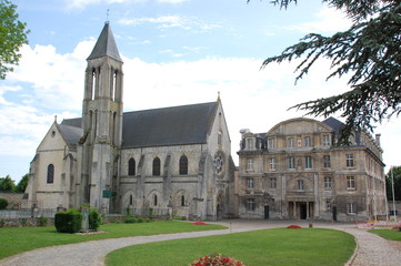 Obraz premium Abbaye Saint-Vincent de Senlis