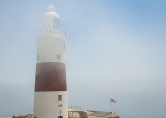 Gibraltar Lighthouse in the Mist