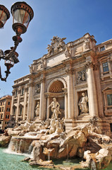 Obraz premium Roma, Fontana di Trevi