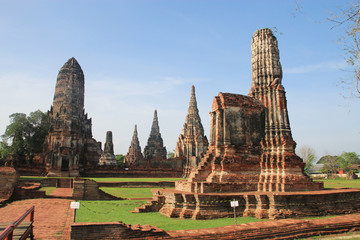 Wat Chaiwathanaram, Historic site in Ayutthaya,Thailand