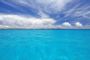 伊平屋島の美しい風景