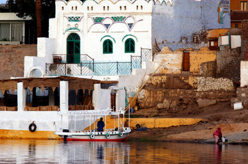 Aswan Cityscape - obrazy, fototapety, plakaty