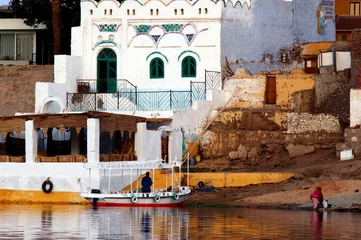 Papier Peint photo autocollant Egypte Aswan Cityscape