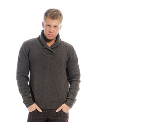 Fototapeta premium Portrait of a handsome young man