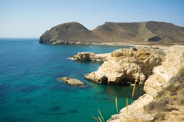 Fototapete Rund Cabo de Gata coastline © Olaf Speier
