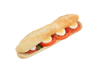 Egg baguette