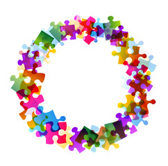 puzzle in round