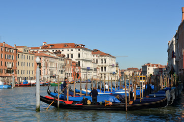 Fototapeta na wymiar Tourisme à Venise