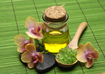 Spa treatment and aromatherapy