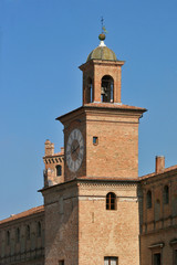 Fototapeta premium Carpi, torre dell'orologio