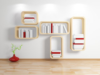 Modern shelf.