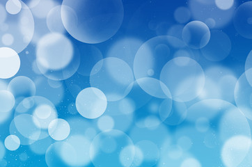 Blue Bubbles background Flarium, white bubbles