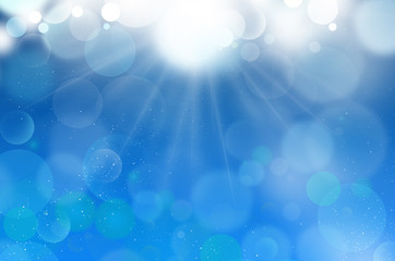 Blue Bubbles background Flarium Sunshine 3