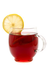 tea cup and lemon