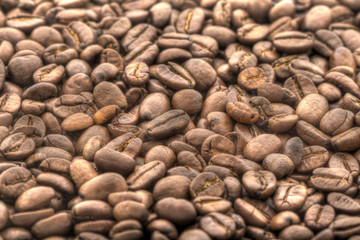 Café torréfié en grains