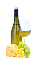 cheese and white wine