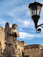 The Popes' Palace in Avignon, France