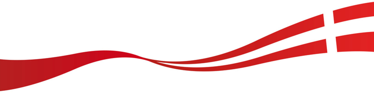 Schwung Linie Band D&auml;nemark 1:4 mit QXP 9 Datei