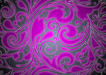 Abstract background with ornament