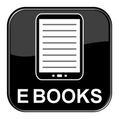 Glossy Button schwarz - eBooks