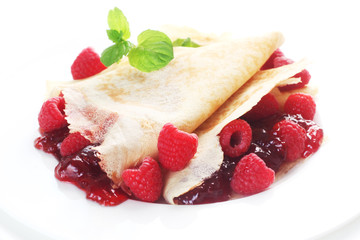 Raspberry Pancakes