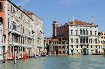 Naklejka premium Promenade à Venise