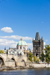 Obraz premium Charles bridge, Prague, Czech Republic