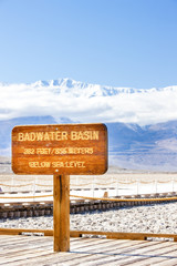 Badwater (the lowest point in North America), Death Valley NP