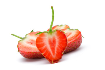 Section strawberries