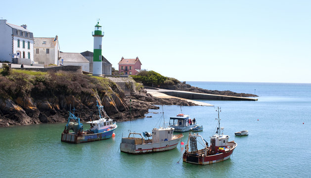 Le port de Do&euml;lan, Finist&egrave;re, Bretagne