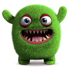 cute furry monster © Albert Ziganshin