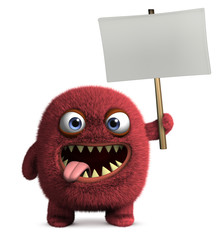 cute furry monster © Albert Ziganshin