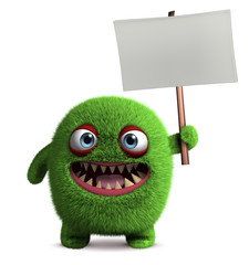 cute furry monster © Albert Ziganshin