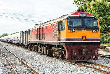 Fototapeta premium Diesel electric locomotive