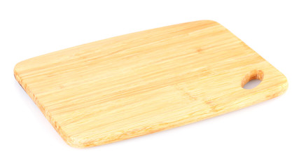 cutting board isolated on white