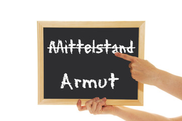 Tafel Mittelstand / Armut