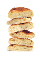 coca amb sucre, typical catalan cake