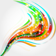 Bright abstract background  with  stars.