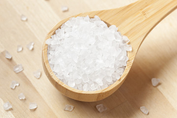 Pure White Sea salt for cooking