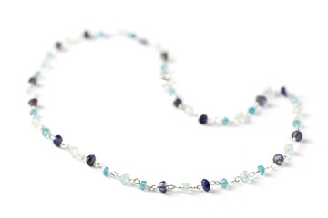 Precious beads necklace