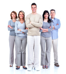 Fototapeta premium Group of happy people.
