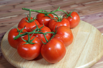Tomatoes on the Vine