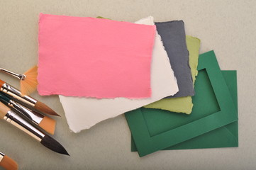 paper elements for card or scrap-booking