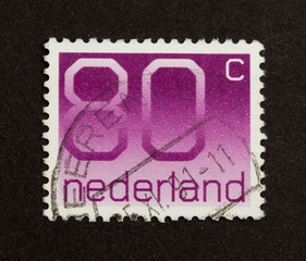 HOLLAND - CIRCA 1990: Stamp printed in the Netherlands