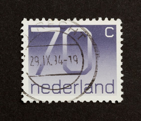 HOLLAND - CIRCA 1990: Stamp printed in the Netherlands