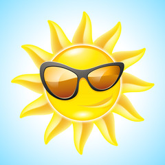 Cartoon Sun Characters