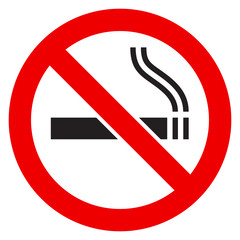 The sign No Smoking - obrazy, fototapety, plakaty